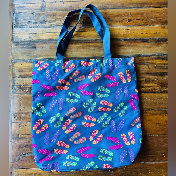 Flip Flop Summer Beach Bag - Picture 2 of 6